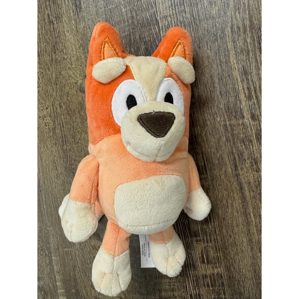 Bluey Bingo Plush Stuffed Animal Orange Dog Moose Toys 8 Inch 2018 Ludo Studio - Picture 3 of 14